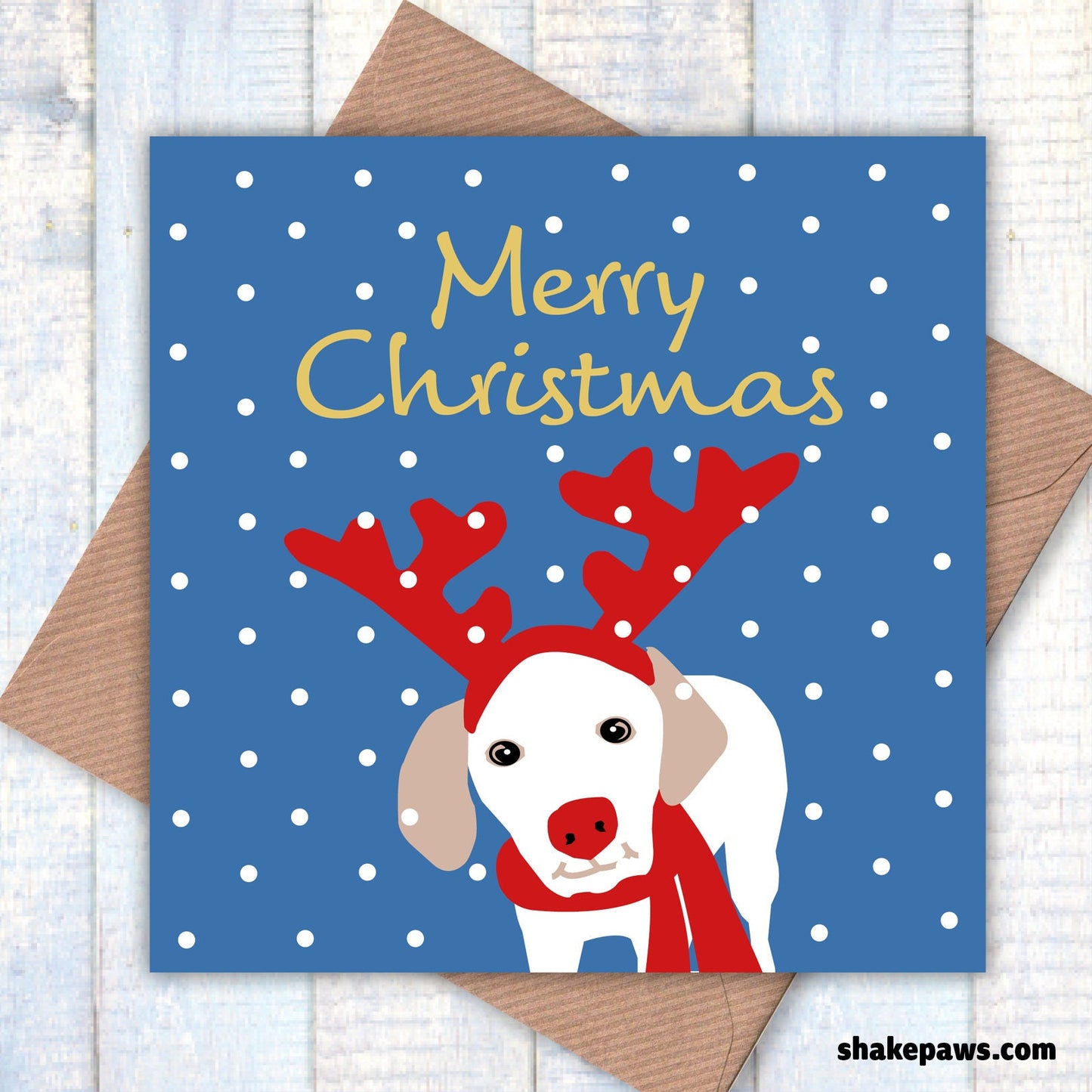 Exclusive! Christmas cards for dog lovers – pack of four unique designs
